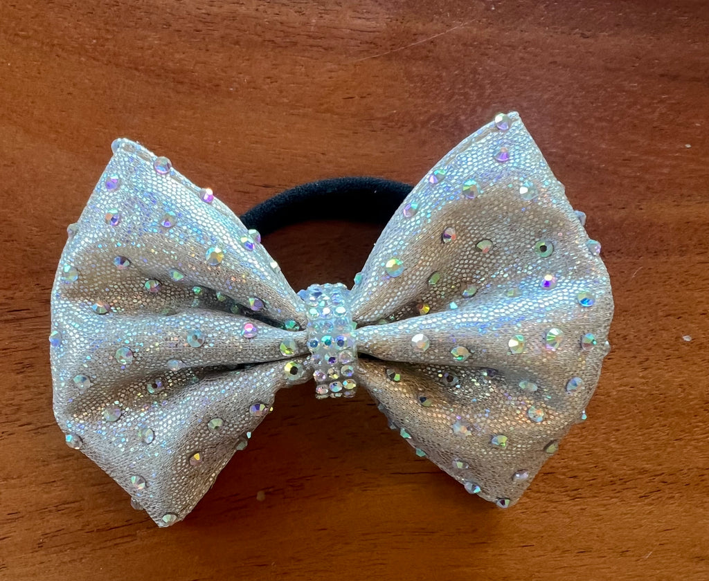 Bedazzled hair bow medium