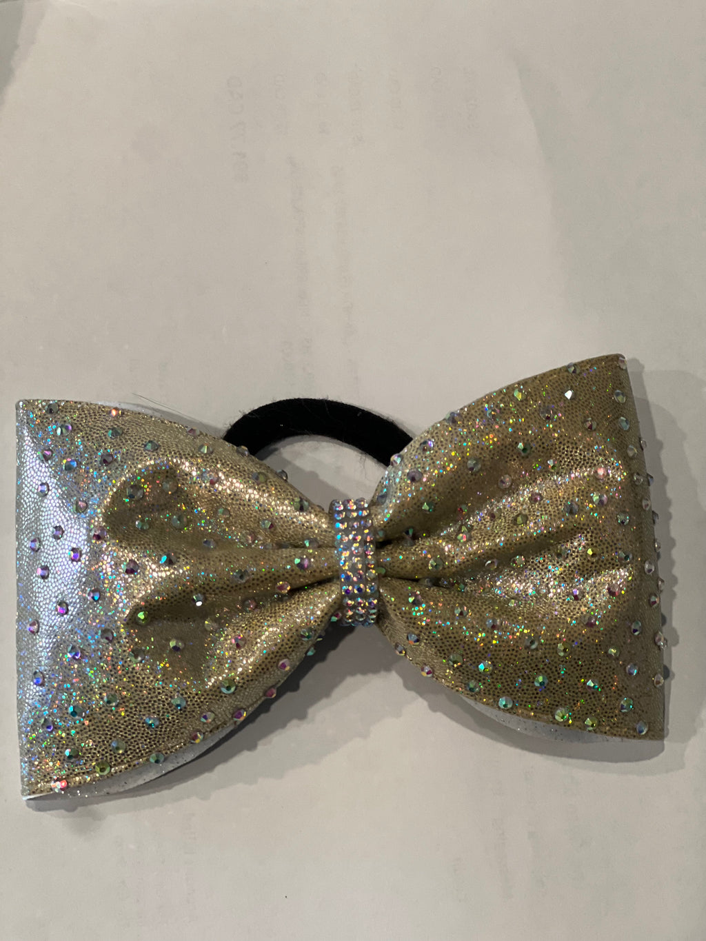 Large Bedazzled Hair Bow