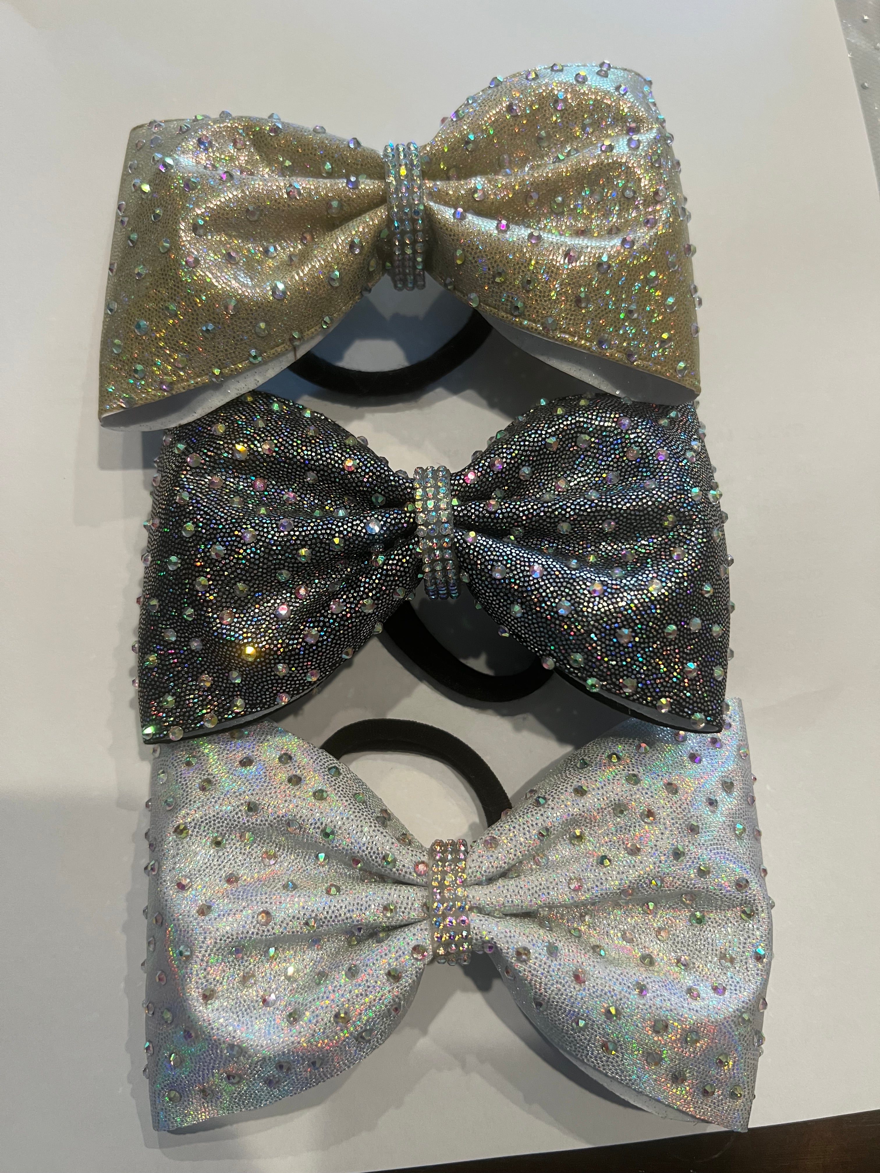 Large Bedazzled Hair Bow